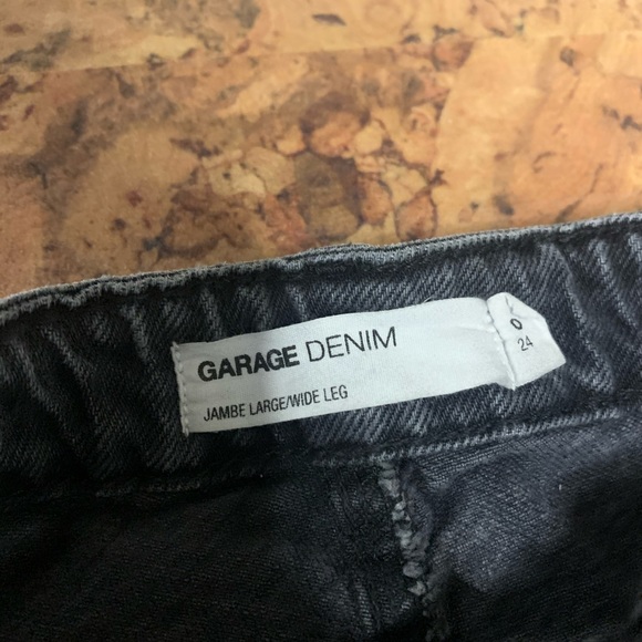 Black wide leg jeans - Picture 2 of 3